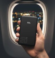 EverActive EB-22QB Powerbank 20000mAh 20W LCD Kijelzővel - Fekete