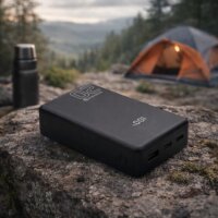 EverActive EB-22QB Powerbank 20000mAh 20W LCD Kijelzővel - Fekete