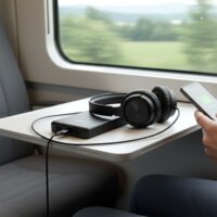 EverActive EB-11QB Powerbank 10000mAh 20W LCD Kijelzővel - Fekete