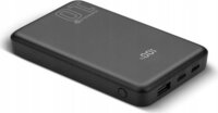 EverActive EB-11QB Powerbank 10000mAh 20W LCD Kijelzővel - Fekete