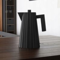 Alessi MDL06B Plisse Vízforraló 1.7L 2400 Watt - Fekete