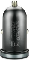 EverActive CC-30Q USB-C (PD) + USB-A 3.0 QC Autós Gyorstöltő 35W - Fekete