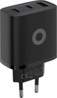 Mobile Origin MO13 USB-A / 2x USB-C Hálózati Gyorstöltő Adapter 40W - Fekete