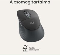 Logitech M850 Signature L Wireless Optikai Egér - Grafitszürke