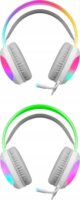 Defender Eclipse 62440 Vezetékes Gamer RGB Fejhallgató Headset - Fehér