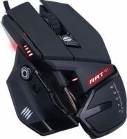 Mad Catz R.A.T. 4+ Optikai Vezetékes Gaming Egér - Fekete