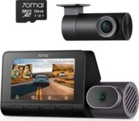 Xiaomi 70Mai Dash Cam T800 4K WiFi Autós Menetrögzítő Kamera + RC41 Hátsó Kamera Prémium Szett - Fekete