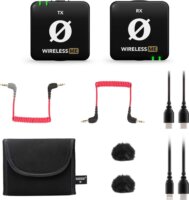 Rode Wireless ME Kétcsatornás Csiptetős Wireless USB-C mikrofon szett - Fekete