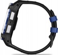 Garmin Instinct 3 Solar Okosóra 50mm Fekete/Kék Szilikon Szíjjal - Fehér