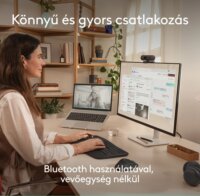 Logitech MK880 Signature Comfort Plus Wireless Billentyűzet + Egér HUN - Grafitszürke