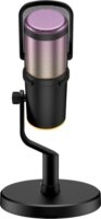 Genius MIC-S400U RGB Gaming USB Asztali Mikrofon - Fekete