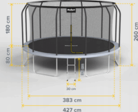 Rebel Active Pro Trambulin 427 cm