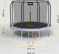 Rebel Active Pro Trambulin 305 cm