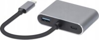 iBox IUHCHDVGA USB-C 4-port HUB 100W (1x HDMI + 1x VGA + USB 3.2 Gen 1 + PD)