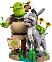 Lego 72423 Icons - Shrek, Szamár és Csizmás Kandúr