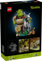 Lego 72423 Icons - Shrek, Szamár és Csizmás Kandúr