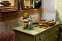Lego 72423 Icons - Shrek, Szamár és Csizmás Kandúr