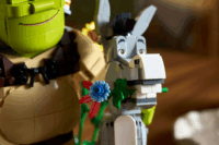 Lego 72423 Icons - Shrek, Szamár és Csizmás Kandúr