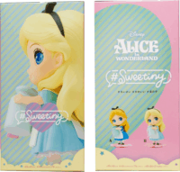 Banpresto Q POSKET Disney Sweetiny figura - Alice (B. Verzió)