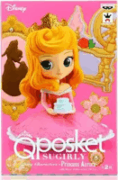 Banpresto Q POSKET Disney Sugiry figura - Csipkerózsika 9cm (A Verzió)