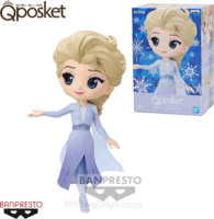 Banpresto Q POSKET Disney Jégvarázs 2 figura - Elsa 14cm (Vol 2 / A Verzió)