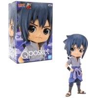 Banpresto Q POSKET Naruto Shippuden figura - Sasuke 14cm (A Verzió)