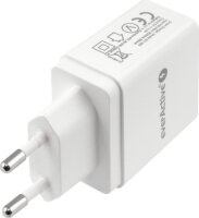 EverActive SC-300 3x USB Hálózati Töltő Adapter 17W - Fehér