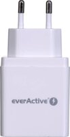 EverActive SC-300 3x USB Hálózati Töltő Adapter 17W - Fehér