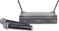 Stagg SUW 50 MM FH EU Wireless UHF Kézi Mikrofon Szett - Fekete