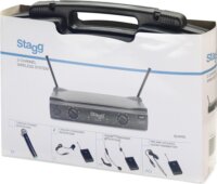 Stagg SUW 50 MM FH EU Wireless UHF Kézi Mikrofon Szett - Fekete