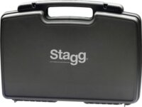 Stagg SUW 50 LL FH EU Kétcsatornás UHF Lavalier Csiptetős Mikrofon Szett - Fekete