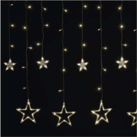 Emos DCGW12 beltéri csillagok LED karácsonyi fényfüggöny 185x105 cm - Meleg fehér