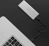 Orico M2G-C3-SV M.2 USB-C 3.1 Külső SSD ház - Ezüst