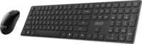MSI Forge K210 Wireless Billentyűzet + Egér US - Fekete