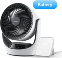 SwitchBot W3800510 Okos Akkumulátoros Asztali Ventilátor Ø 23cm - Fehér