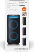Lenco PA-210BK RGB Bluetooth Karaoke Party Hangszóró 100W - Fekete
