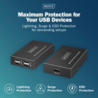 Digitus DA-73120 USB 2.0 UTP Jeltovábbító 150m