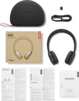 Lenovo 4XD1T60925 ANC Bluetooth Call Center Fejhallgató Headset - Szürke