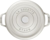 Zwilling 40501-412-0 Staub Önöttvas Lábas Ø 24cm 3,7L - Törtfehér