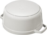 Zwilling 40501-412-0 Staub Önöttvas Lábas Ø 24cm 3,7L - Törtfehér