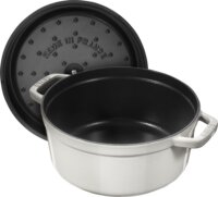 Zwilling 40501-412-0 Staub Önöttvas Lábas Ø 24cm 3,7L - Törtfehér