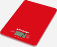 Hausberg HB-6011 Digitális konyhai mérleg - Piros