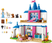 LEGO 43283 Disney - Hamupipőke kastélya és állatbarátai