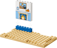 LEGO 43283 Disney - Hamupipőke kastélya és állatbarátai