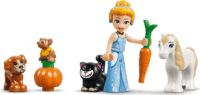 LEGO 43283 Disney - Hamupipőke kastélya és állatbarátai
