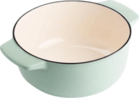 KitchenAid Öntöttvas lábas 22cm 3.3L - Pisztácia zöld