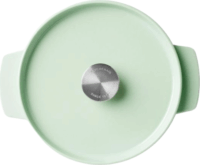 KitchenAid Öntöttvas lábas 22cm 3.3L - Pisztácia zöld