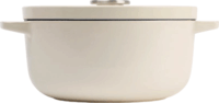 KitchenAid Öntöttvas Lábas 26cm 5.2L - Krémszínű