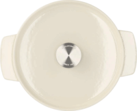 KitchenAid Öntöttvas Lábas 26cm 5.2L - Krémszínű