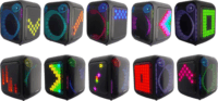 Blaupunkt PB6LED Bluetooth Karaoke Party LED Hangszóró Mikrofonnal 40W - Fekete